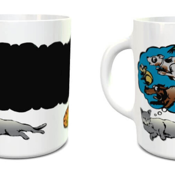 Cat Dreams Color Changing Mug