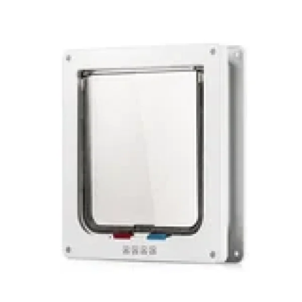 Depets Large Cat Door, 4-Way Locking Cat Flap